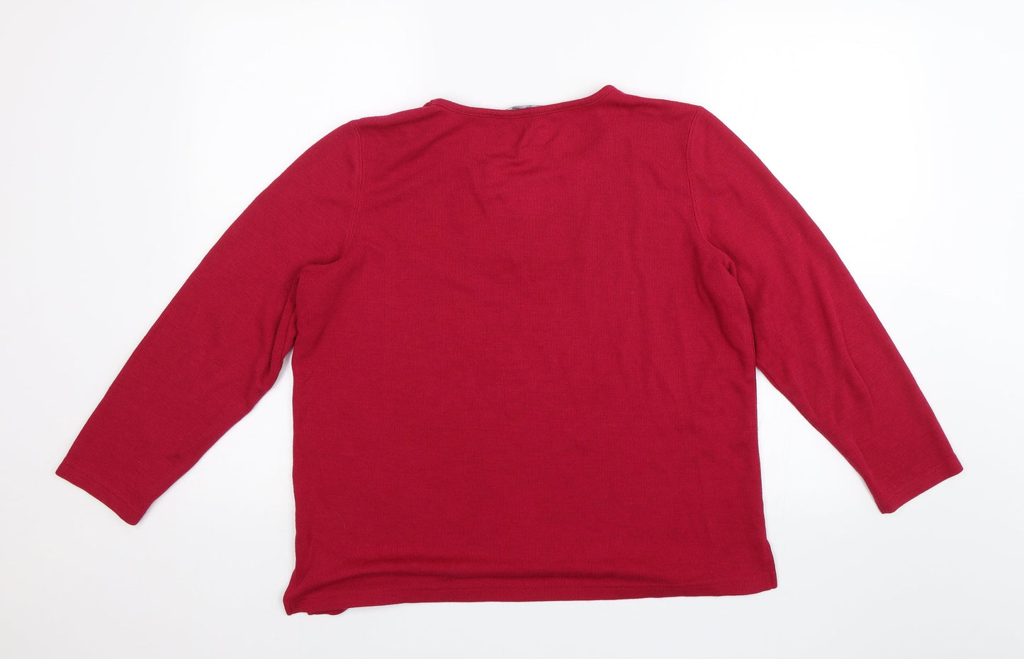 BM Collection Womens Pink   Pullover Jumper Size M