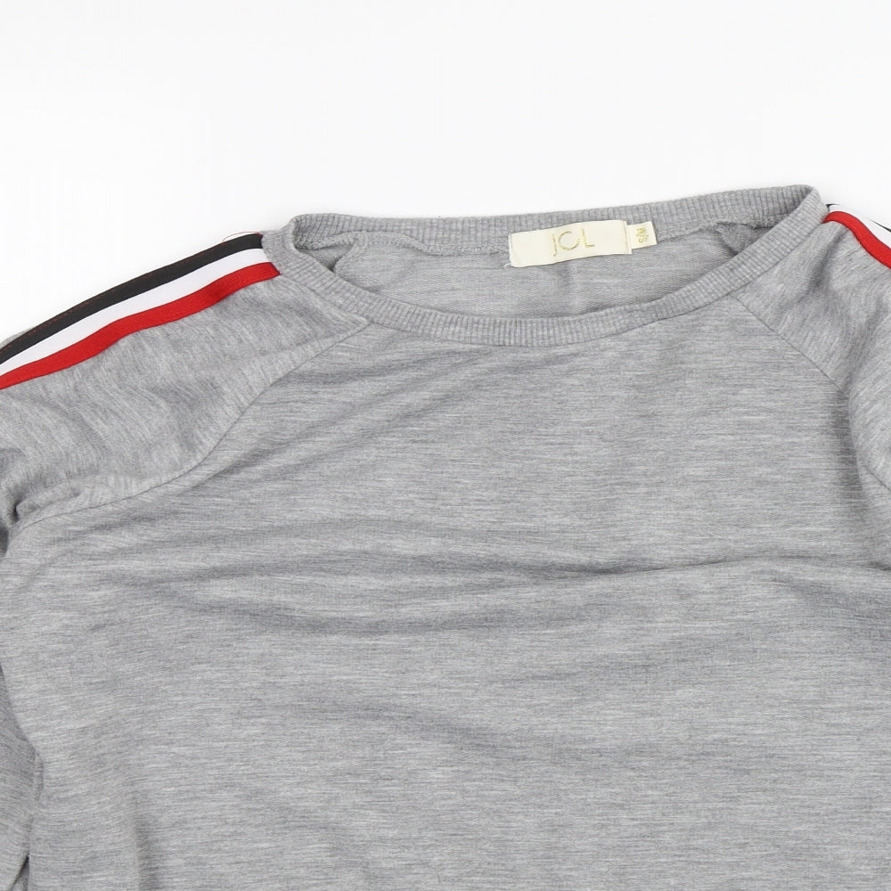 JCL Womens Grey   Pullover Jumper Size S