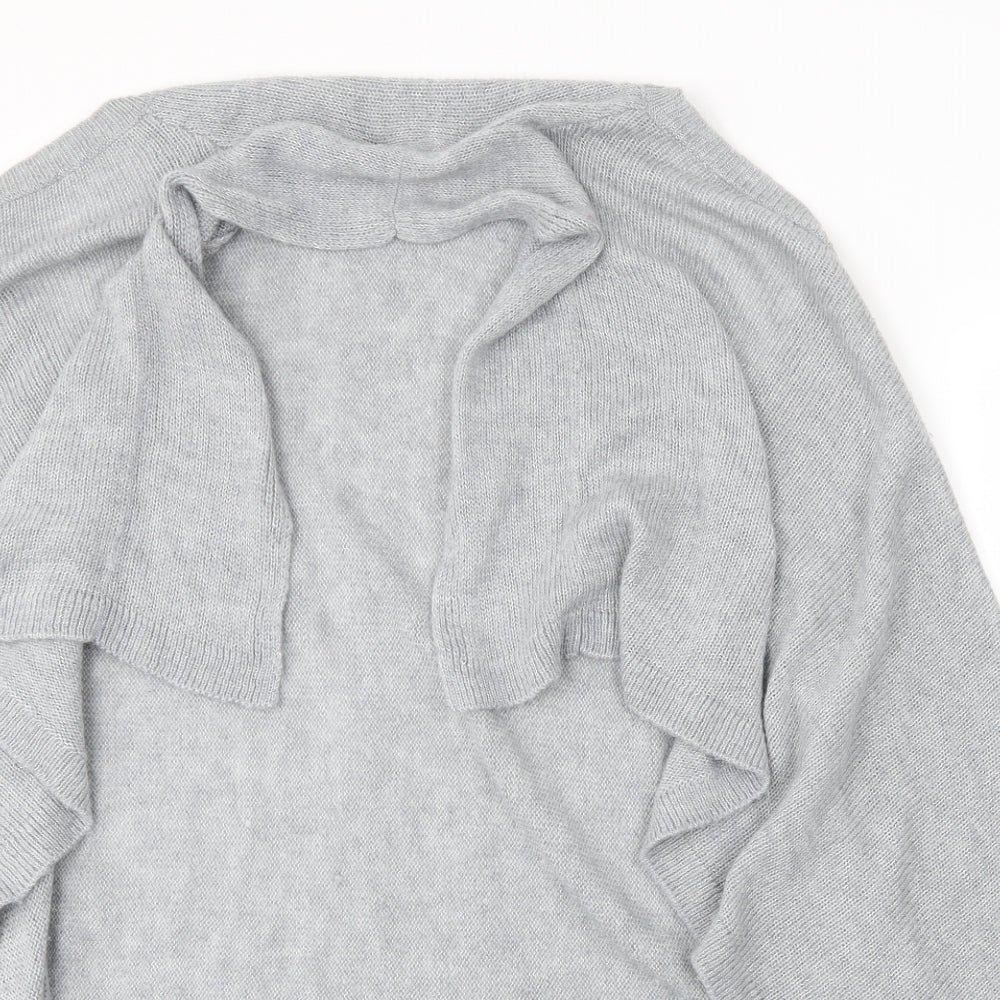Internacionale Womens Grey   Cardigan Jumper Size 8