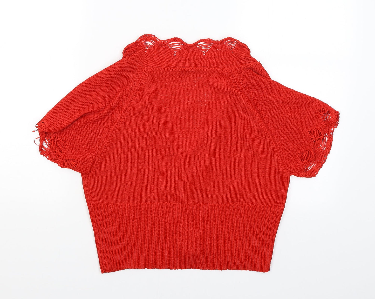 NEXT Womens Red   Cardigan Jumper Size 16