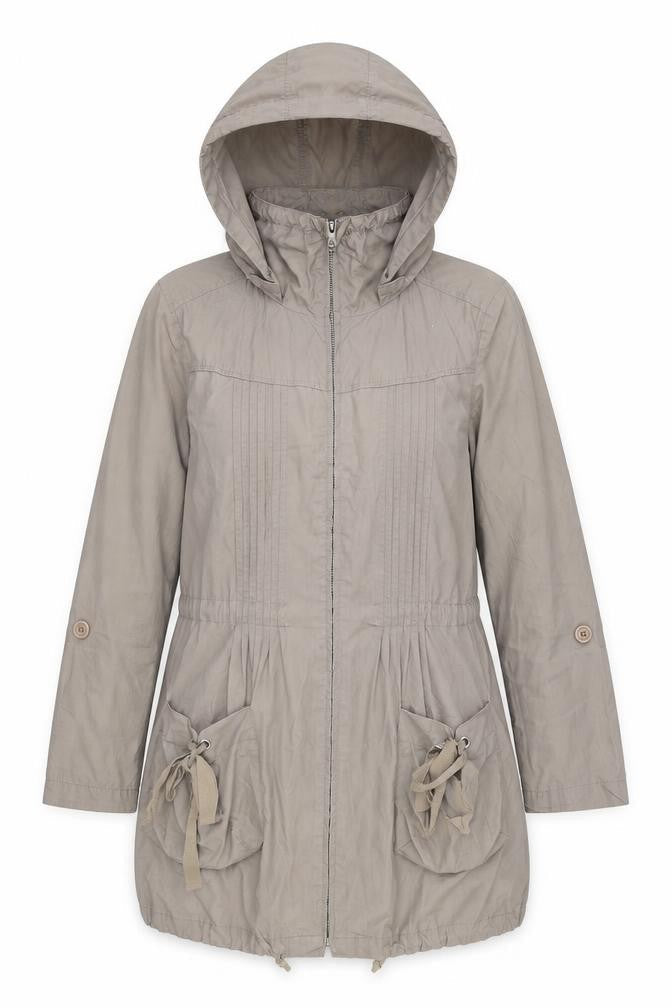 Denim Co Womens Grey   Jacket Coat Size 10