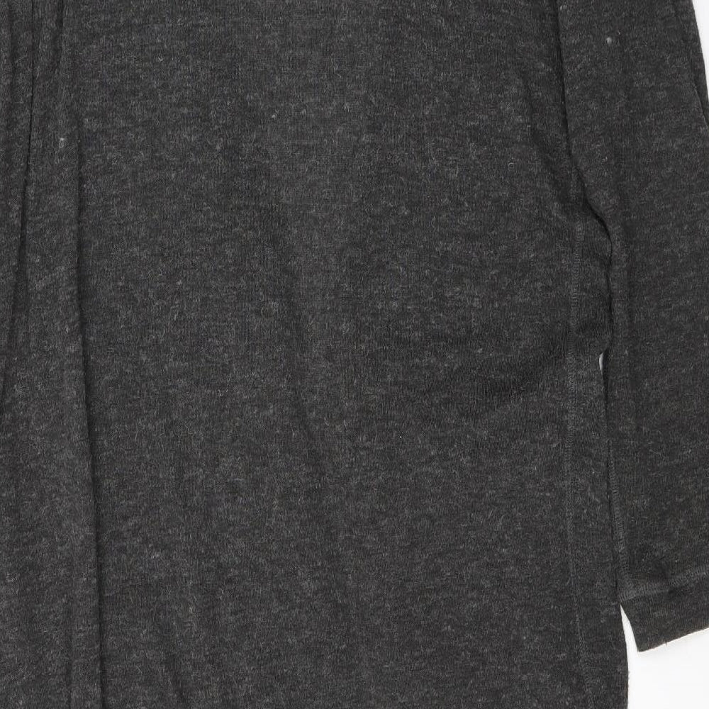 Monki Mens Grey   Jacket Coatigan Size M