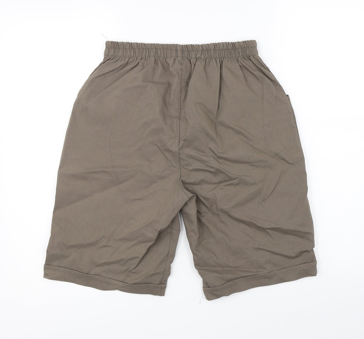 Preworn Womens Brown   Utility Shorts Size 32 in