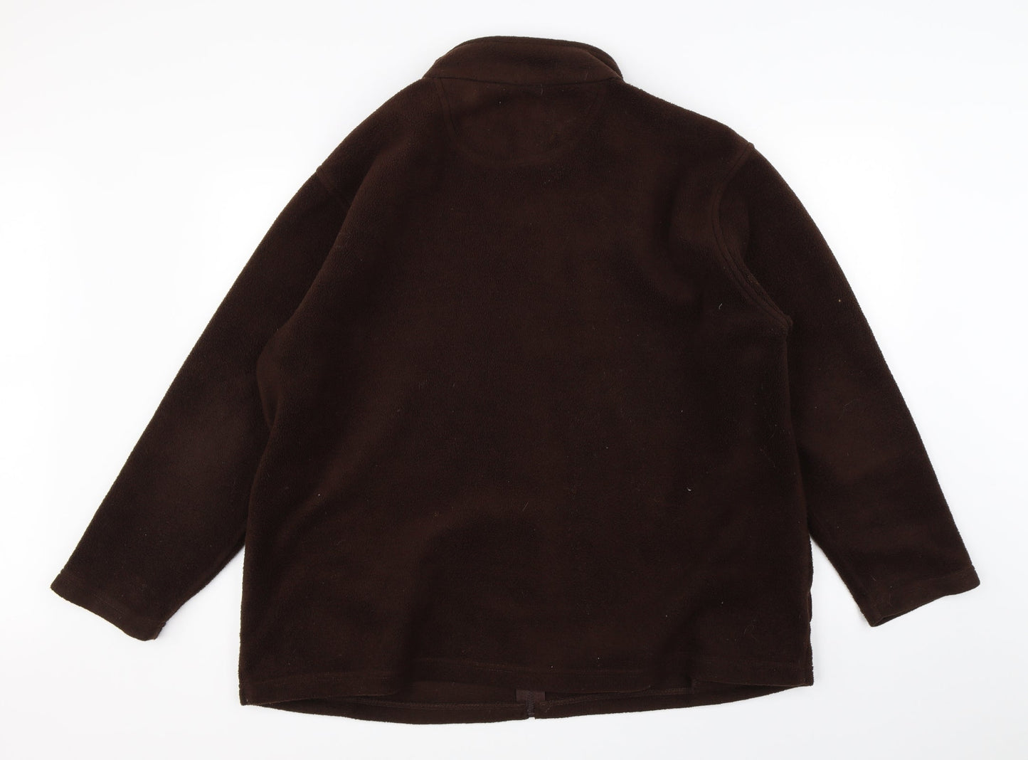 EWM Womens Brown   Full Zip Jumper Size L