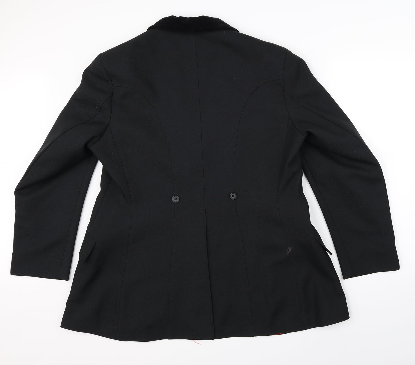 Preworn Womens Black   Jacket Suit Jacket Size 40