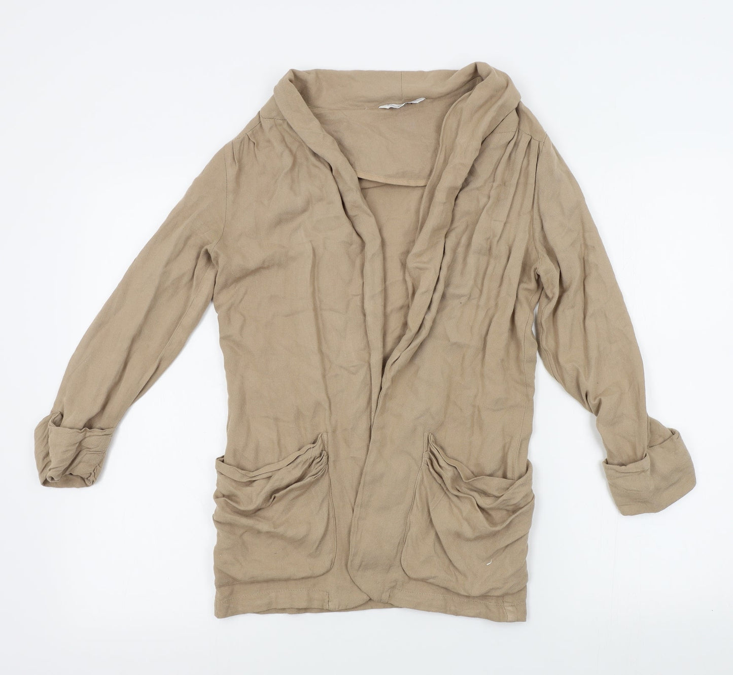 New Look Womens Beige   Cardigan Jumper Size 8