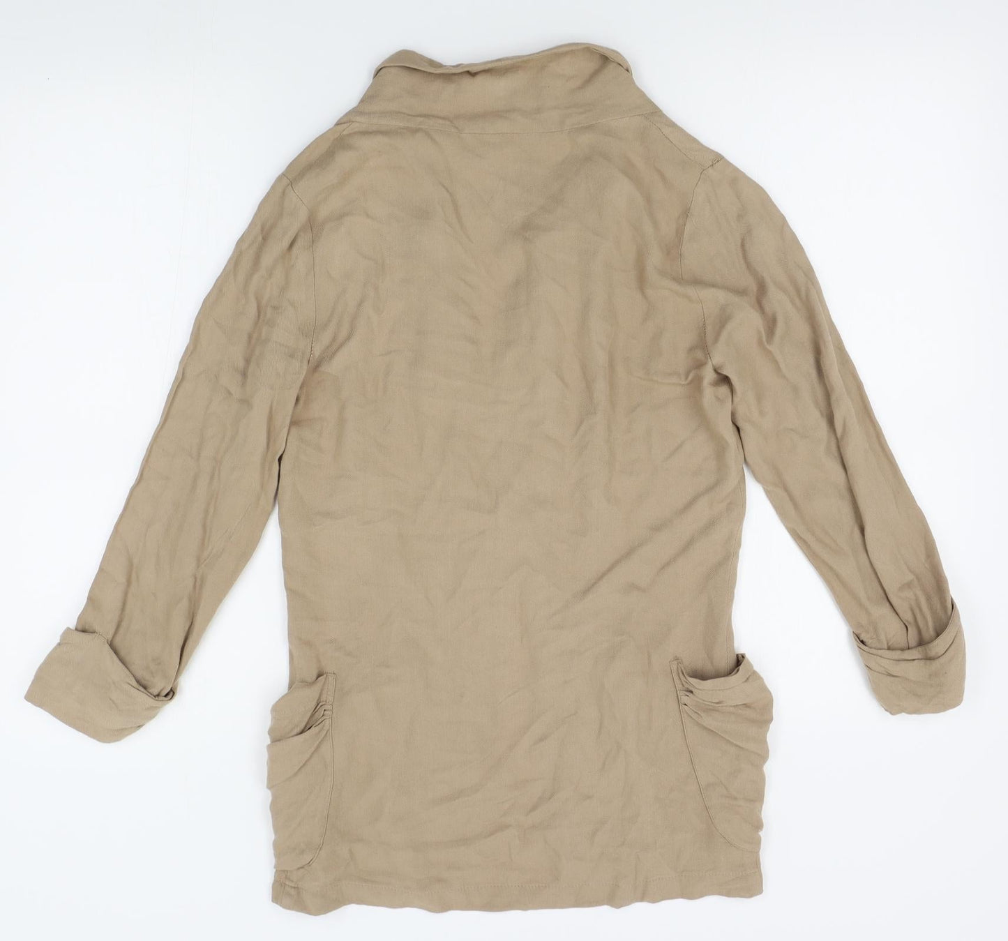 New Look Womens Beige   Cardigan Jumper Size 8