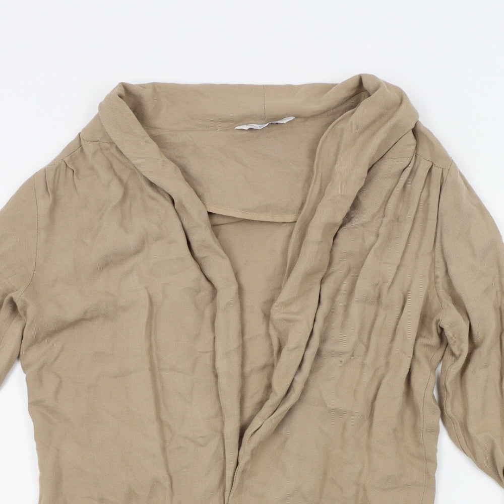 New Look Womens Beige   Cardigan Jumper Size 8