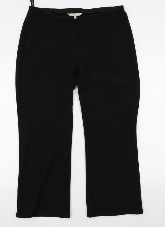 Vidavi Womens Black   Trousers  Size 16 L25 in