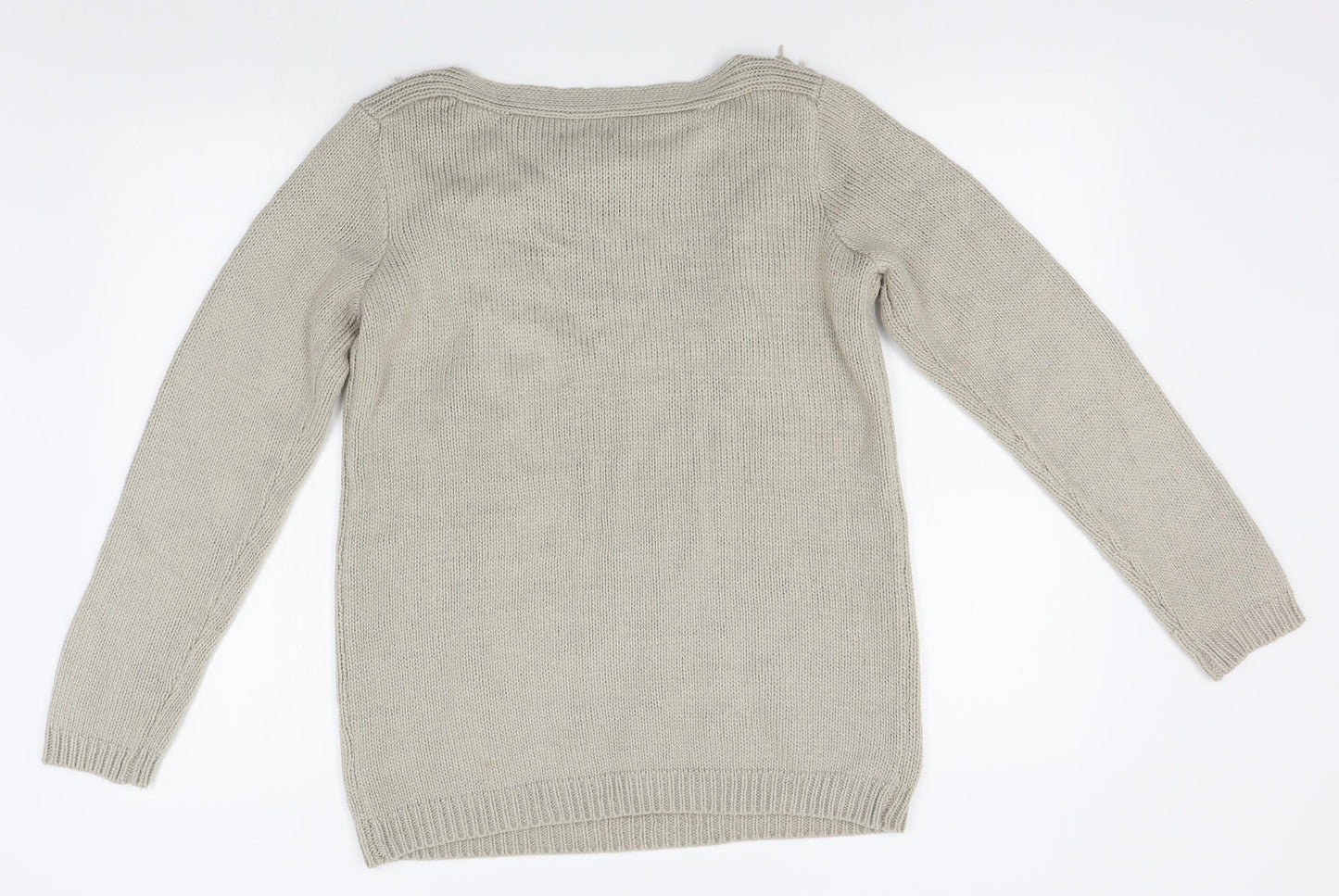 Joseph A Womens Beige   Pullover Jumper Size S
