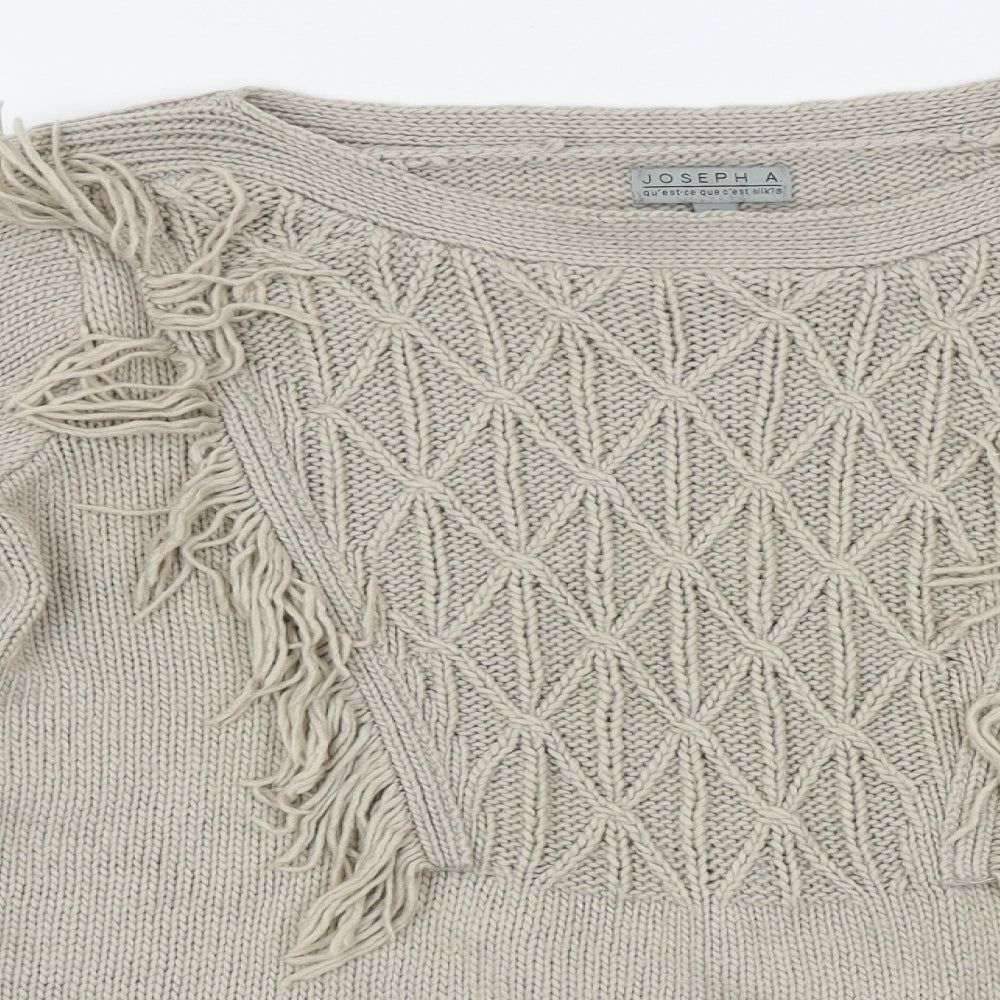 Joseph A Womens Beige   Pullover Jumper Size S