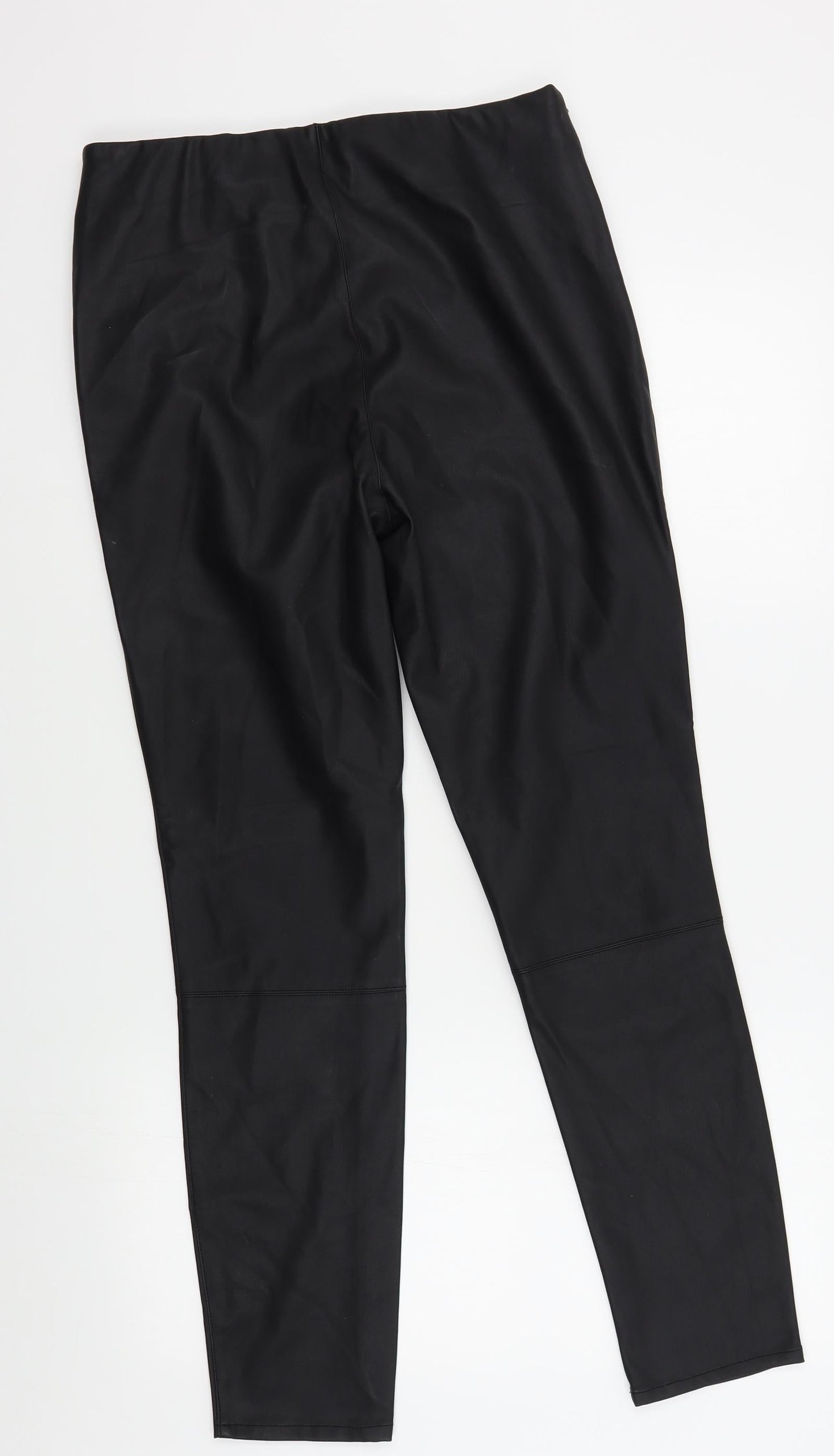 New Look Womens Black   Trousers  Size 14 L28 in