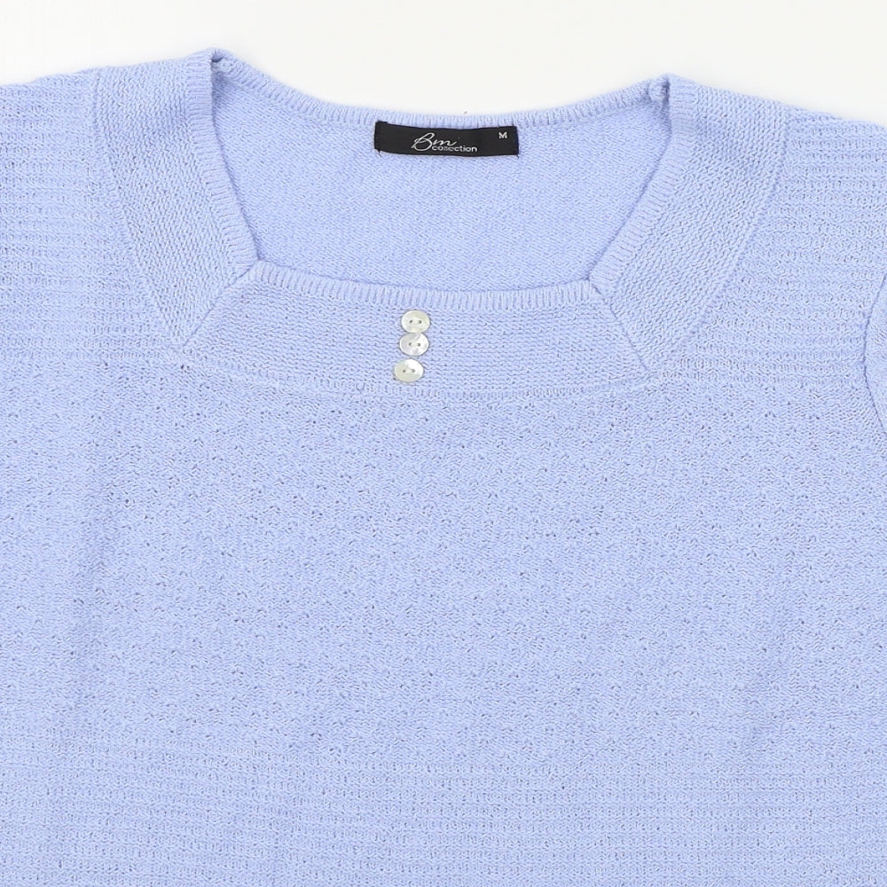 BM Womens Blue   Pullover Jumper Size M