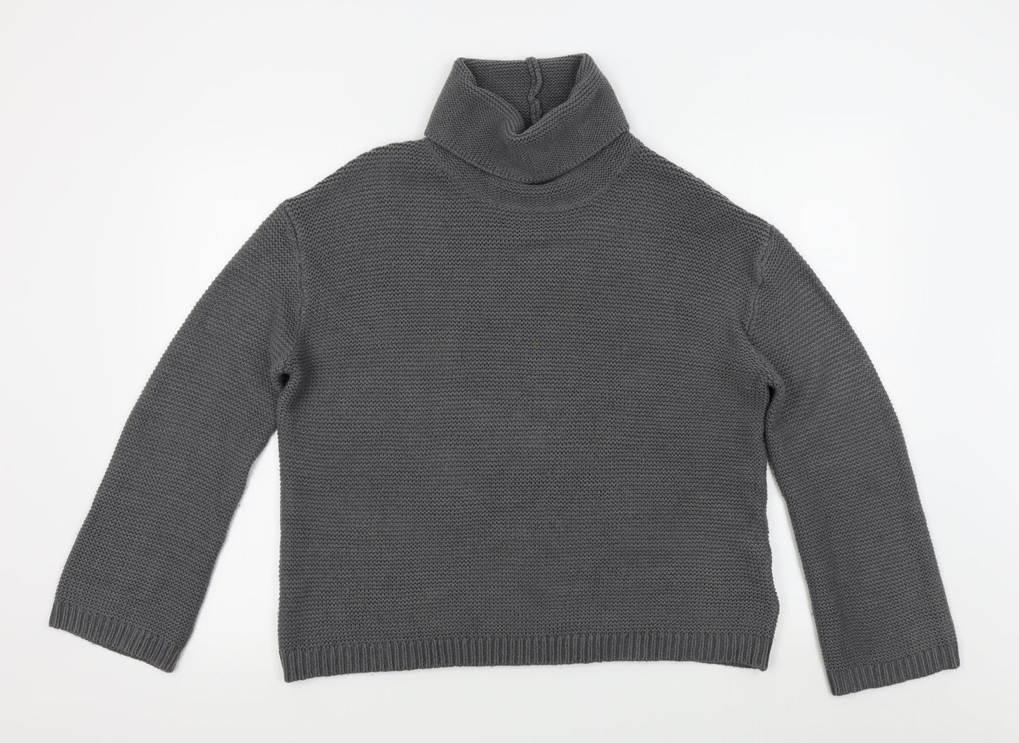 H&M Womens Grey   Pullover Jumper Size S
