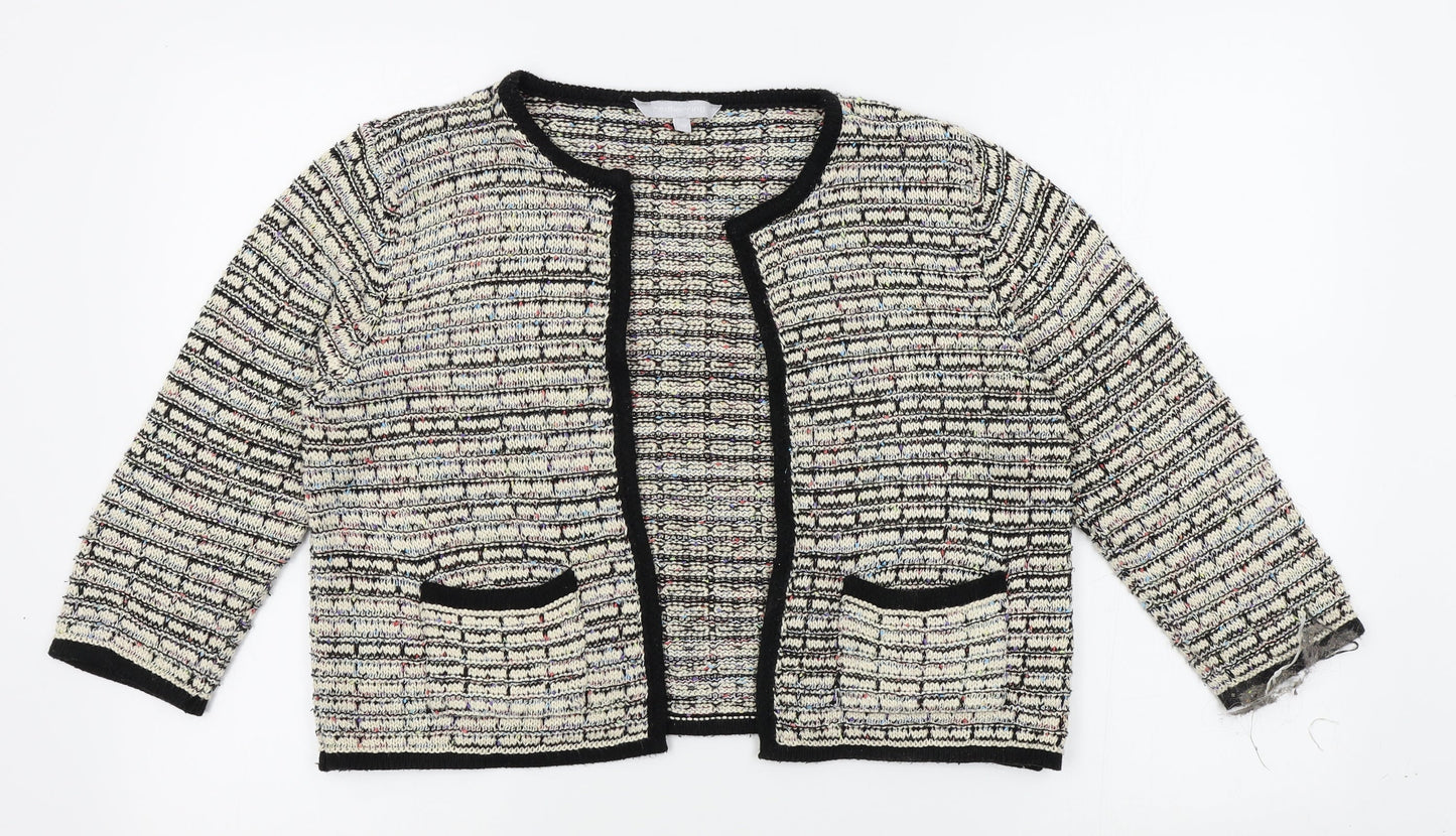 Red Herring Womens Beige   Cardigan Jumper Size 10