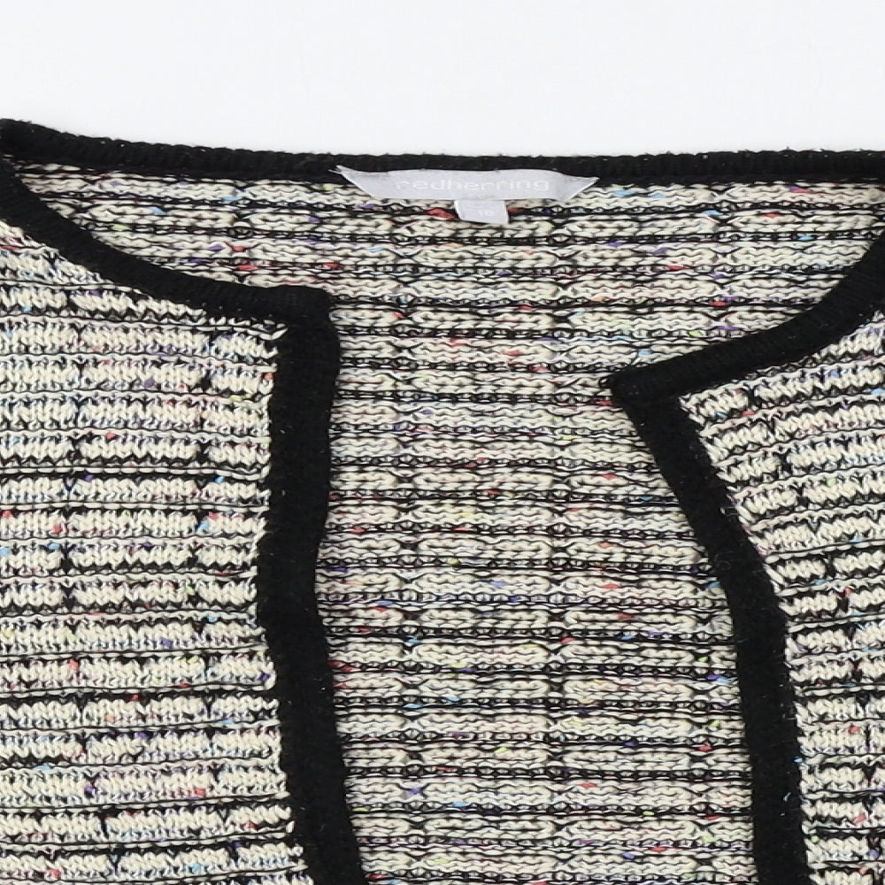 Red Herring Womens Beige   Cardigan Jumper Size 10