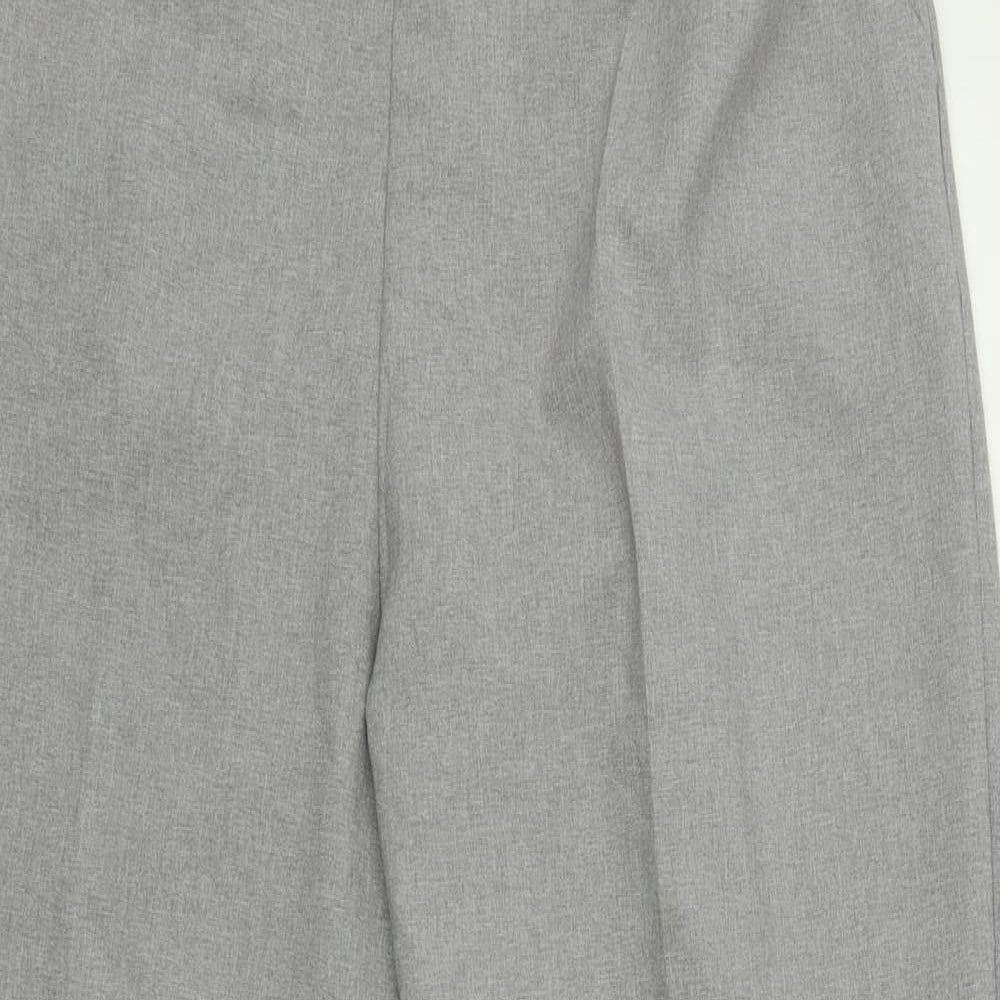 Emma Collection Womens Grey   Trousers  Size 18 L26 in