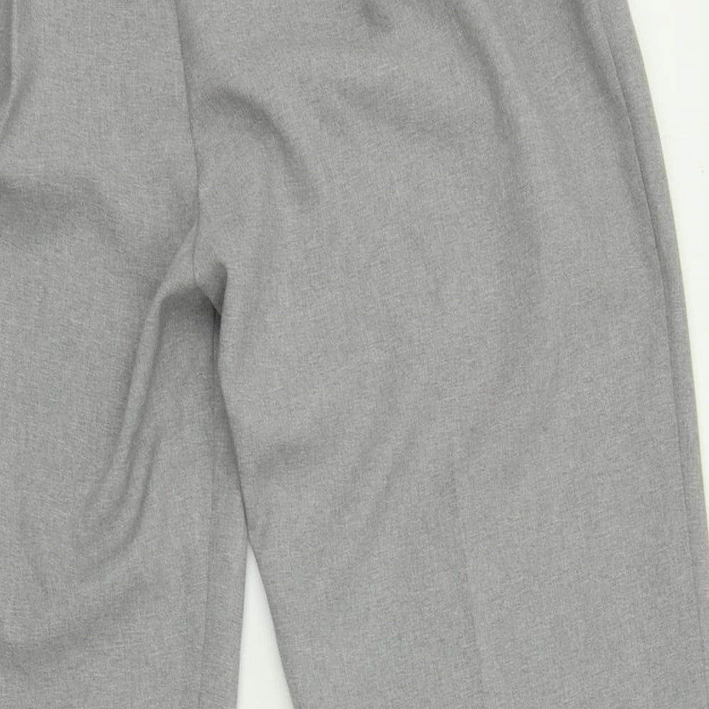 Emma Collection Womens Grey   Trousers  Size 18 L26 in
