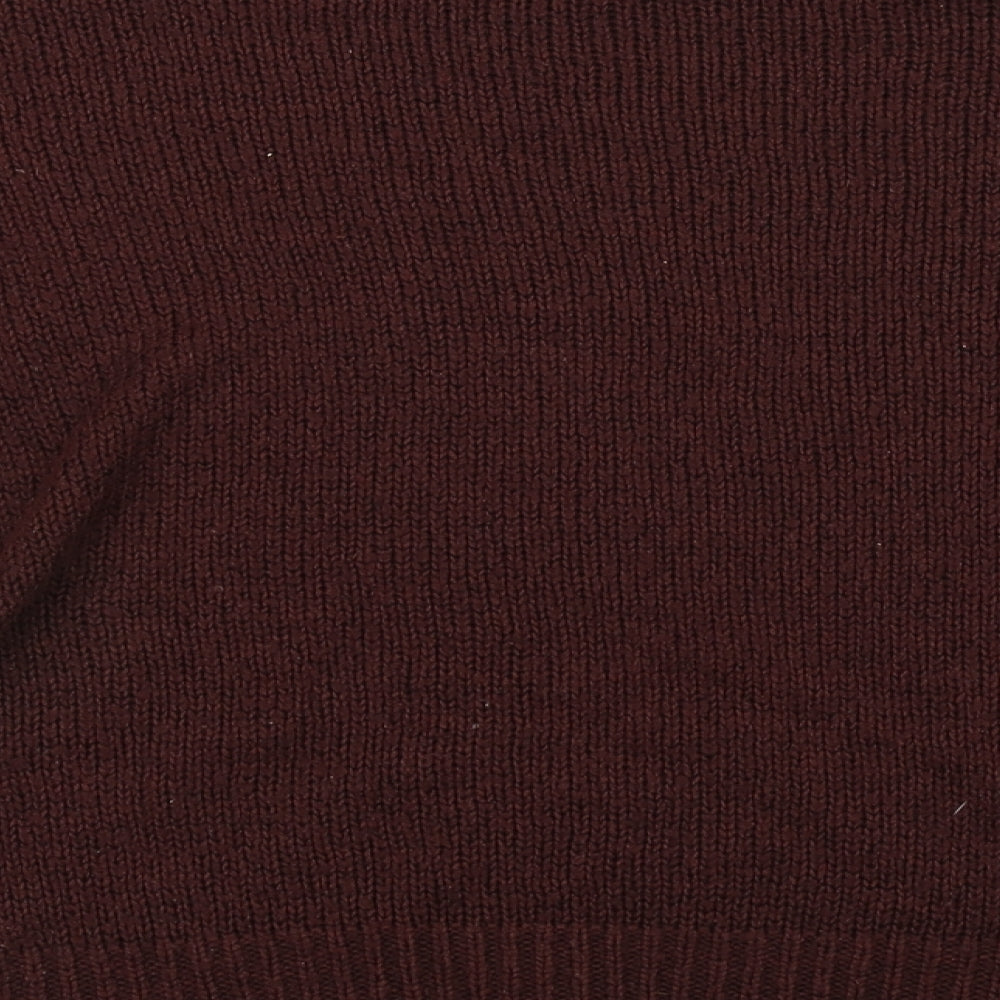 New Look Womens Red   Pullover Jumper Size M