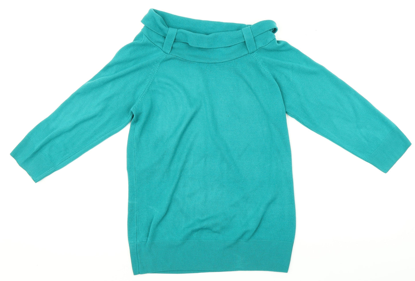M&S Womens Green   Pullover Jumper Size 14
