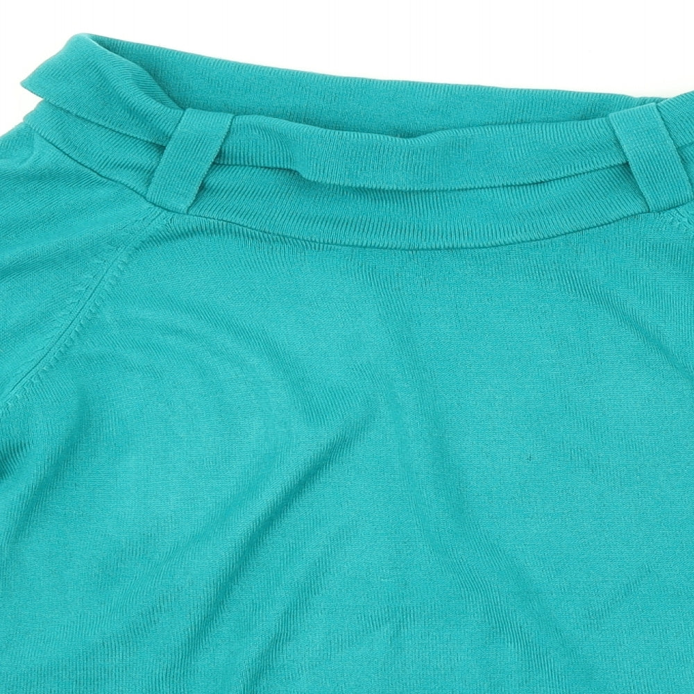 M&S Womens Green   Pullover Jumper Size 14