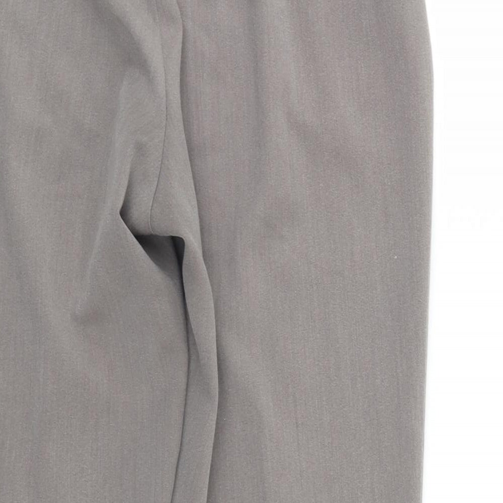 Classic Womens Grey   Cropped Trousers Size 12 L26 in