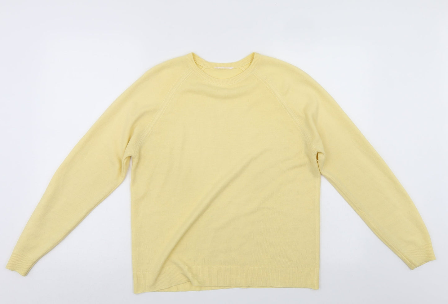 Preworn Womens Yellow   Pullover Jumper