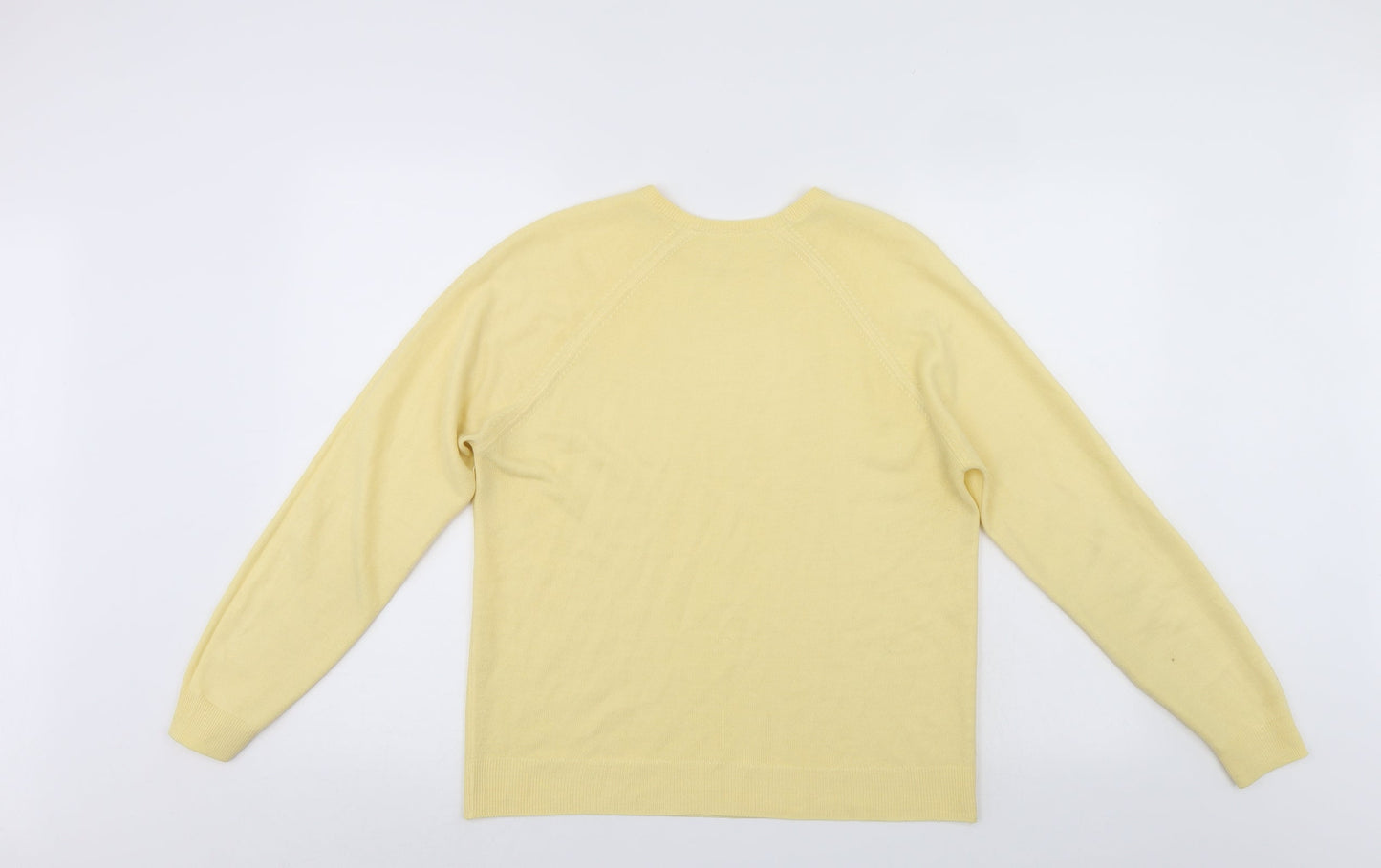 Preworn Womens Yellow   Pullover Jumper