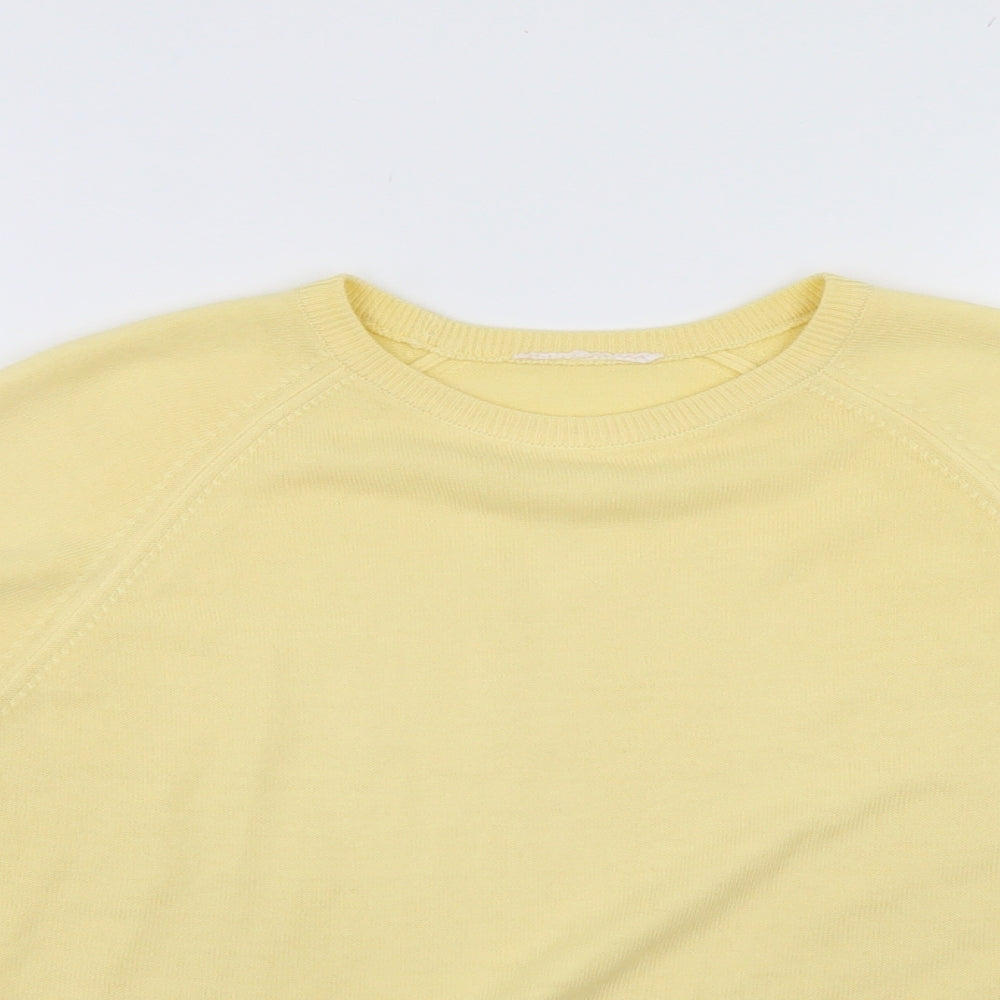 Preworn Womens Yellow   Pullover Jumper