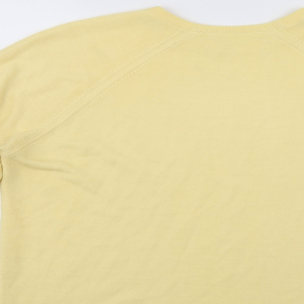 Preworn Womens Yellow   Pullover Jumper