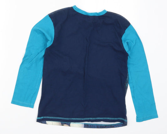 Preworn Boys Blue Solid   Pyjama Top Size 9-10 Years  - Toy Story You've Got a Friend in Me