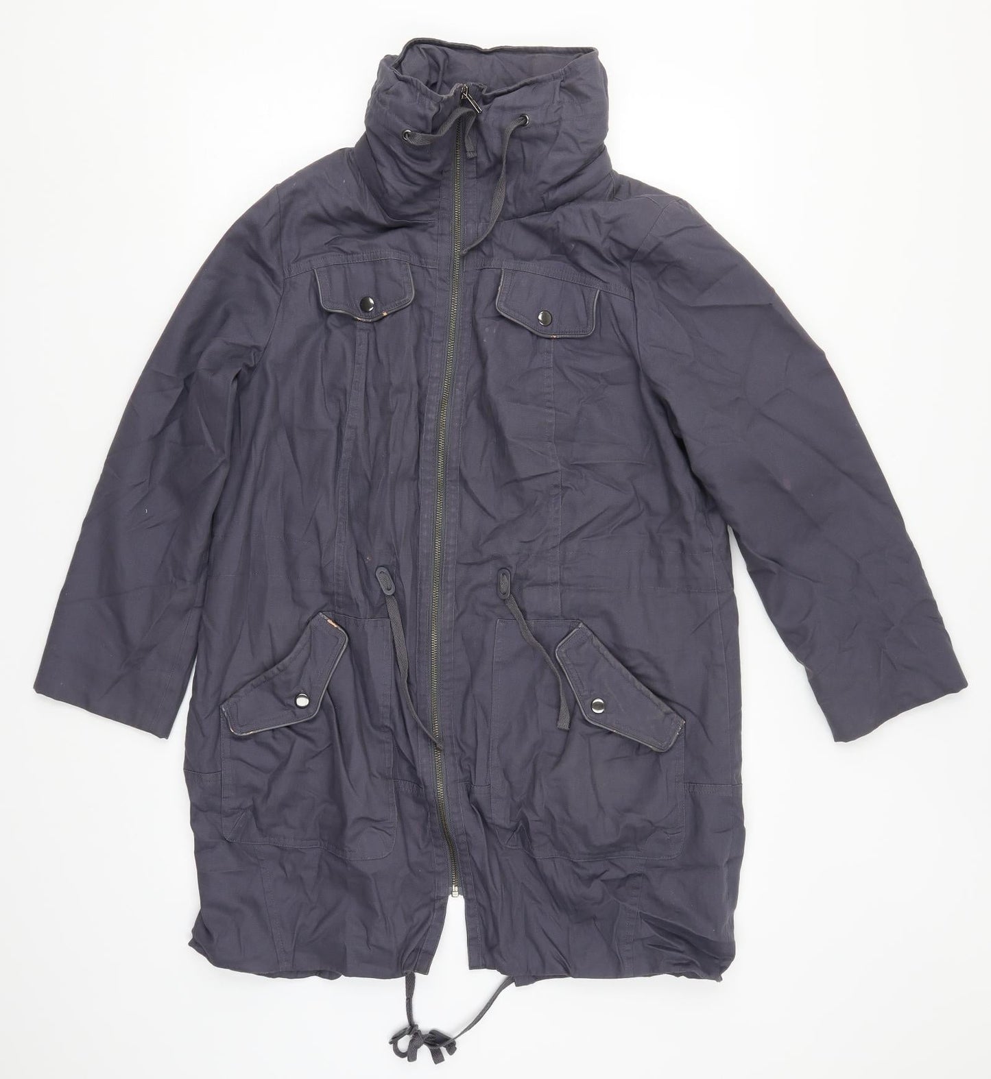Marks and Spencer Womens Purple   Overcoat Coat Size 12