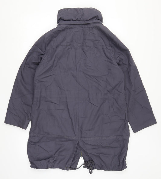 Marks and Spencer Womens Purple   Overcoat Coat Size 12
