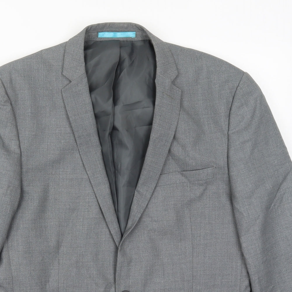 Burton Mens Grey   Jacket Suit Jacket Size 38