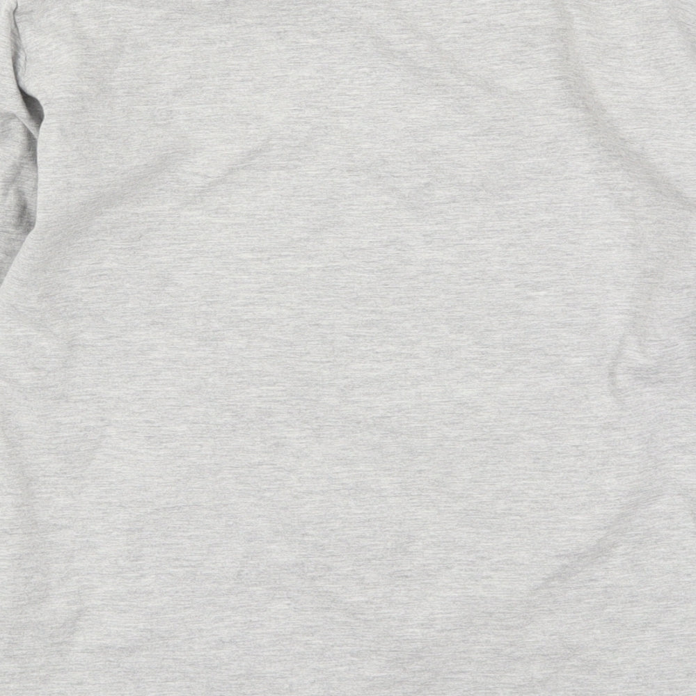 Nutmeg Girls Grey Solid  Top Pyjama Top Size 13-14 Years  - Unicorn