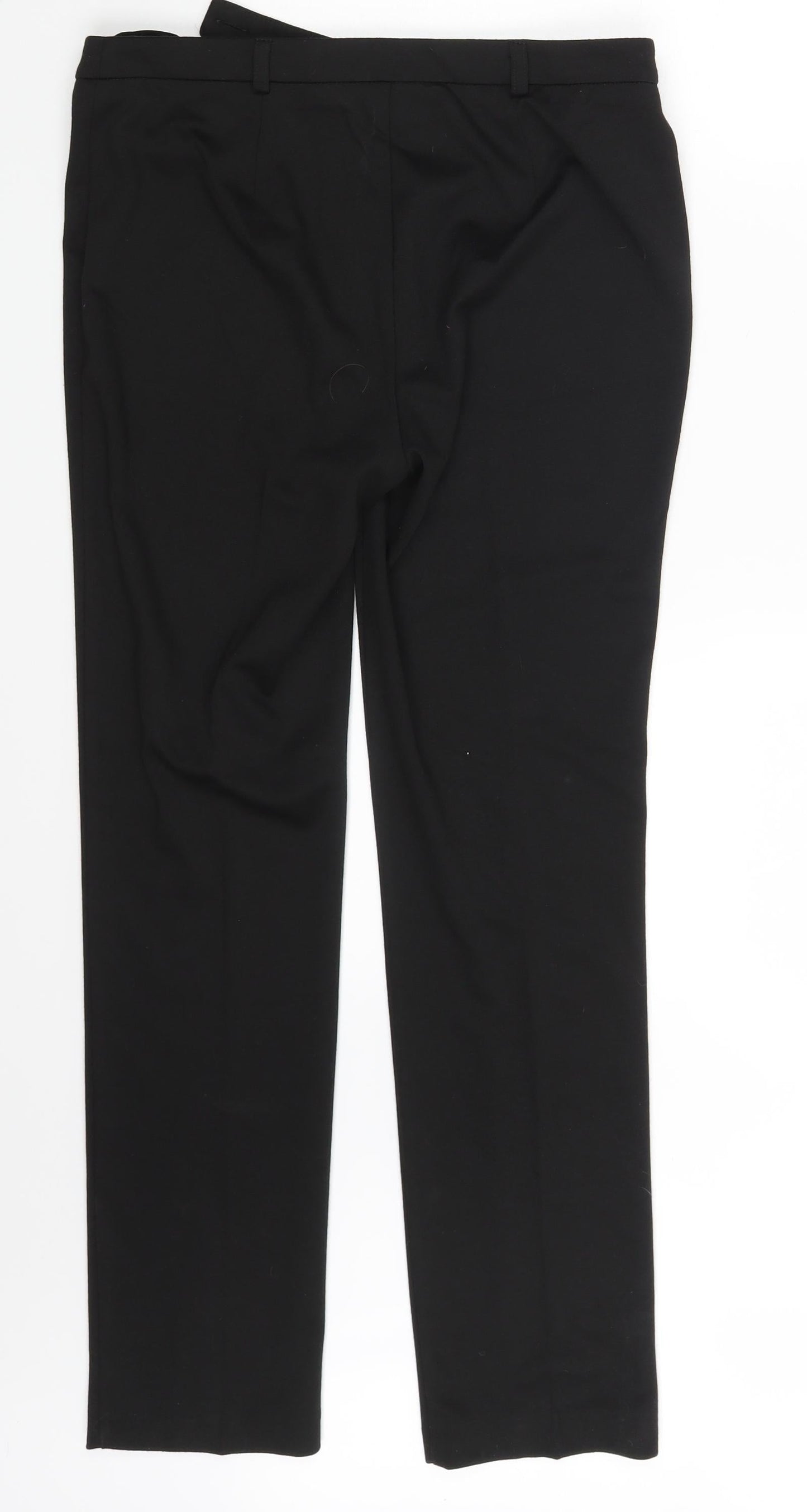 Very Womens Black   Dress Pants Trousers Size 10 L27 in