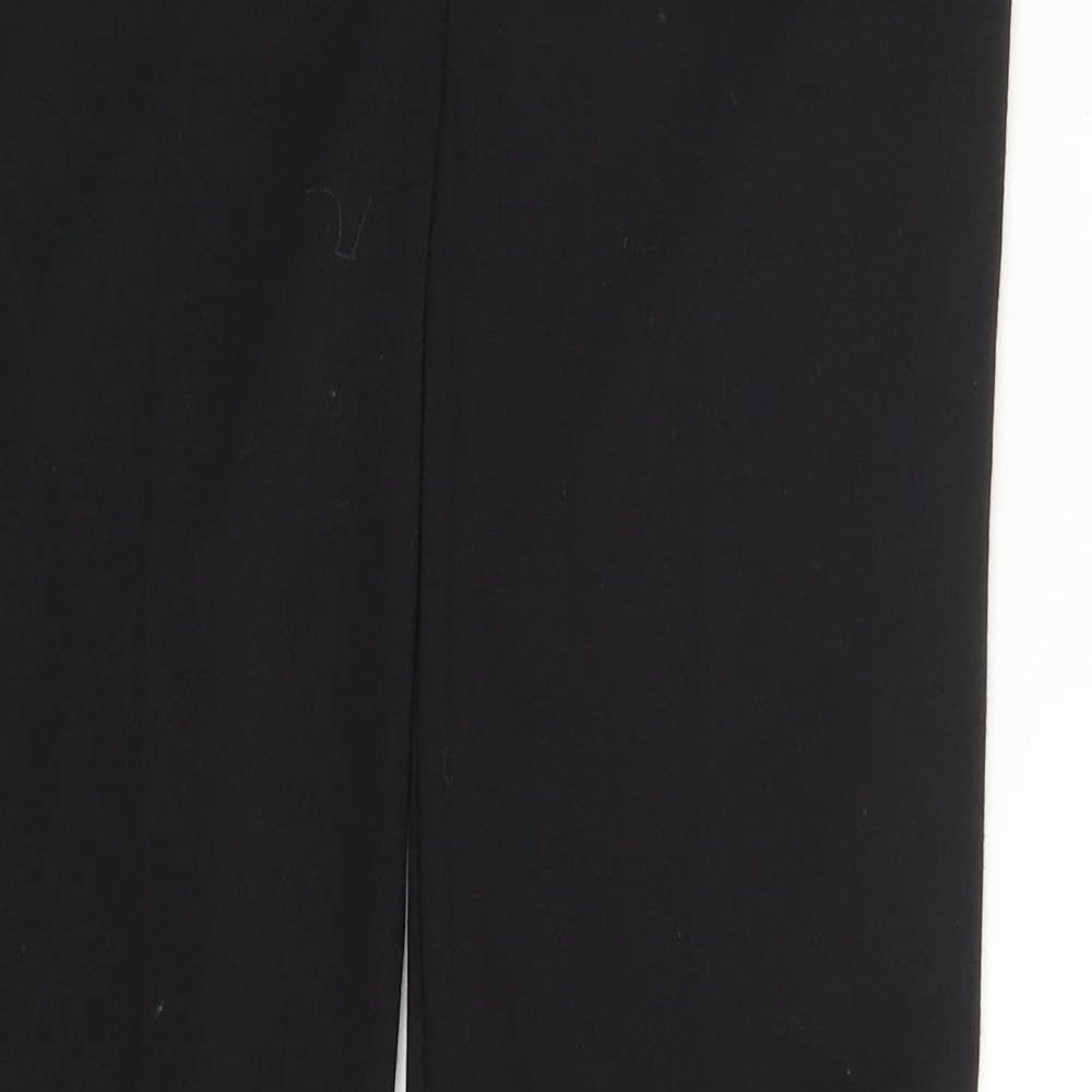 Very Womens Black   Dress Pants Trousers Size 10 L27 in