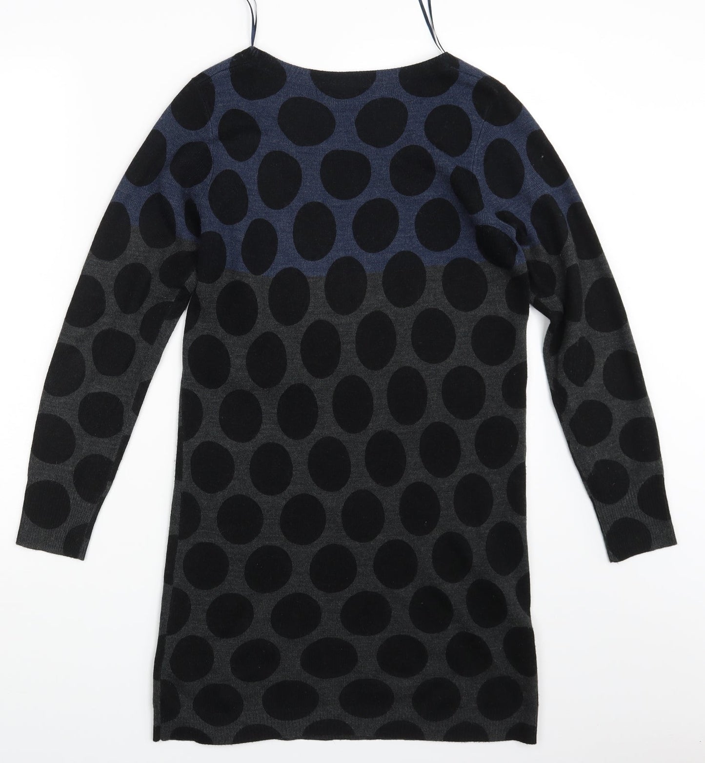 M&S Womens Multicoloured Polka Dot  T-Shirt Dress  Size 10