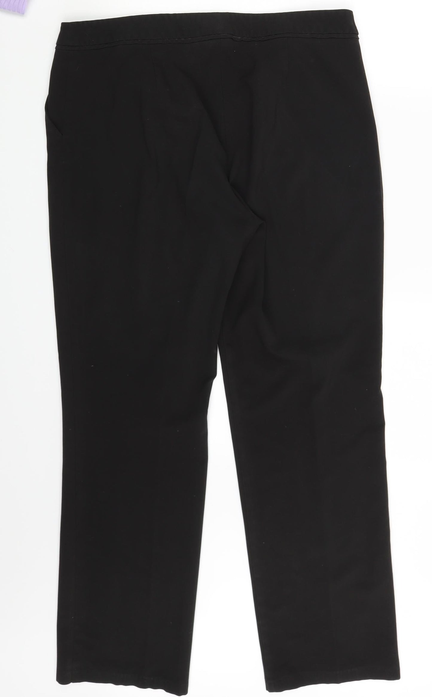 M&S Womens Brown   Dress Pants Trousers Size 16 L28 in