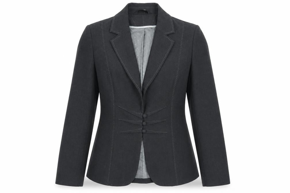 Marks & Spencer Womens Grey   Jacket Blazer Size 10