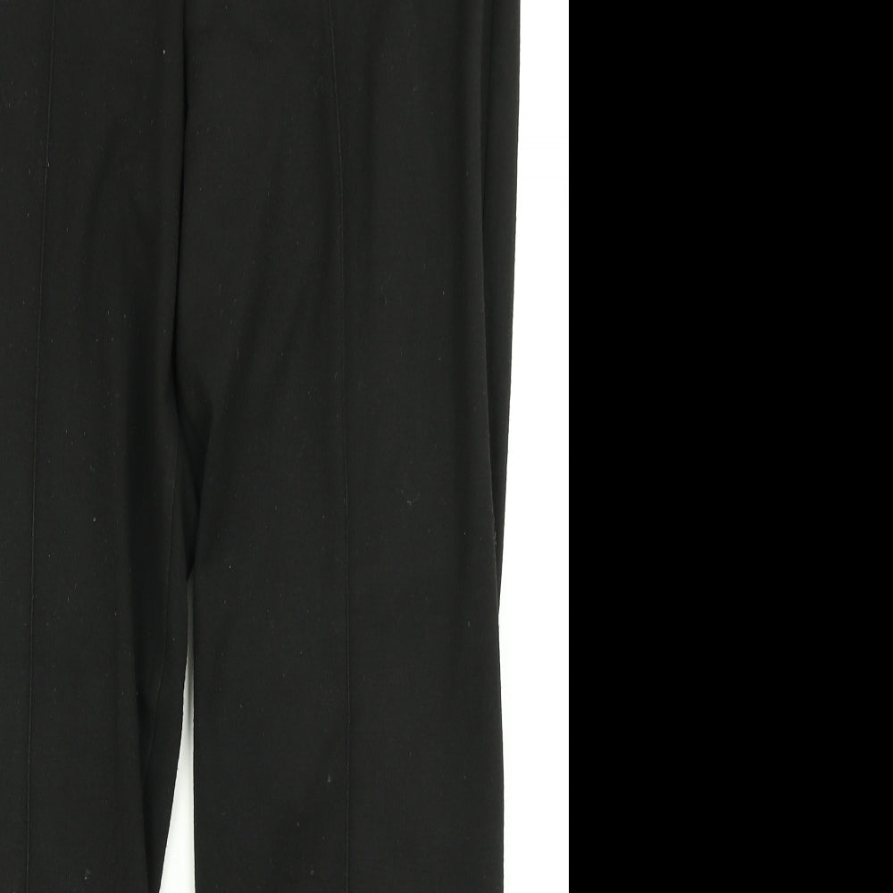 Marks & Spencer Womens Black   Dress Pants Trousers Size 14 L26 in
