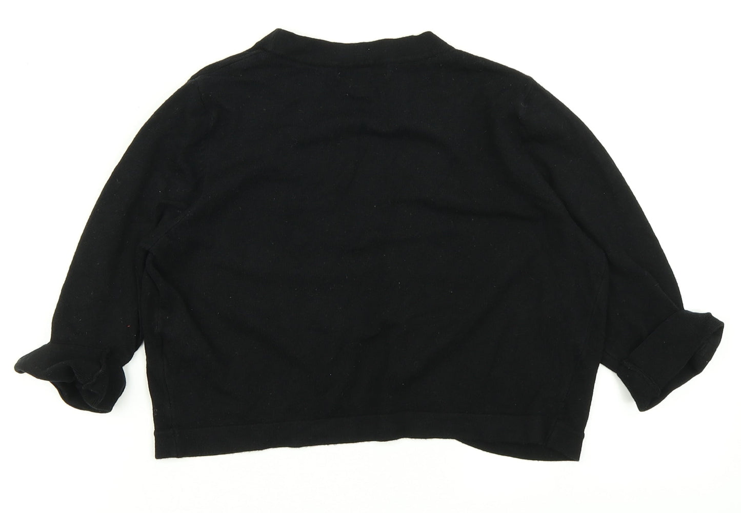 The Collection Womens Black  Knit Cardigan Jumper Size 10