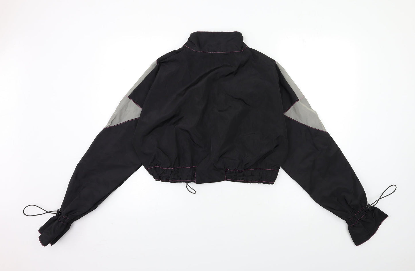 PRETTYLITTLETHING Womens Black   Jacket  Size 8