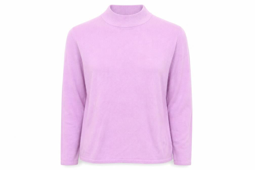 Bonmarché Womens Pink Knit Pullover Jumper Size M