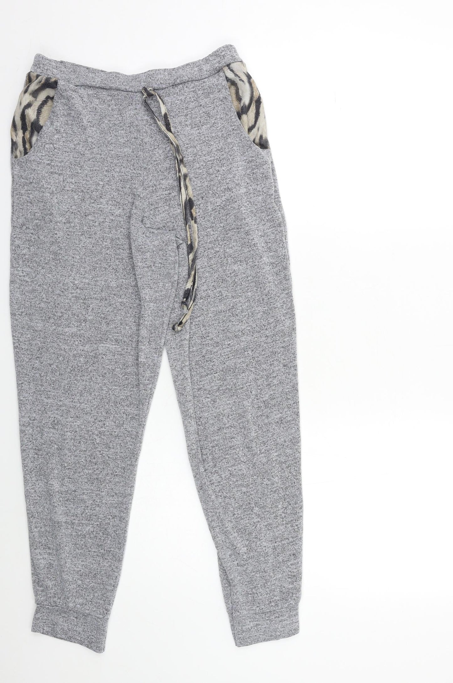 Bershka Womens Grey   Trousers  Size 23 in L26 in