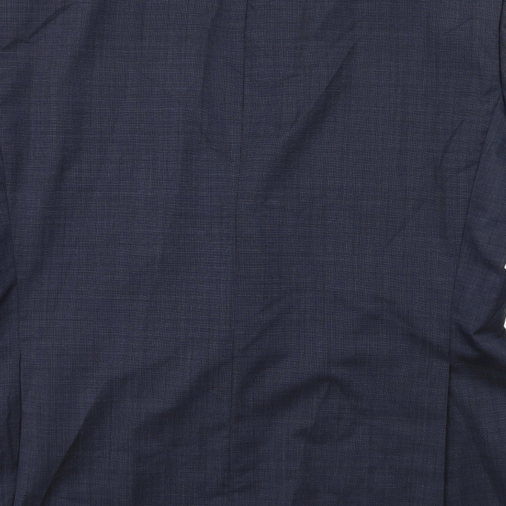 Baumer Mens Blue   Jacket Suit Jacket Size 42