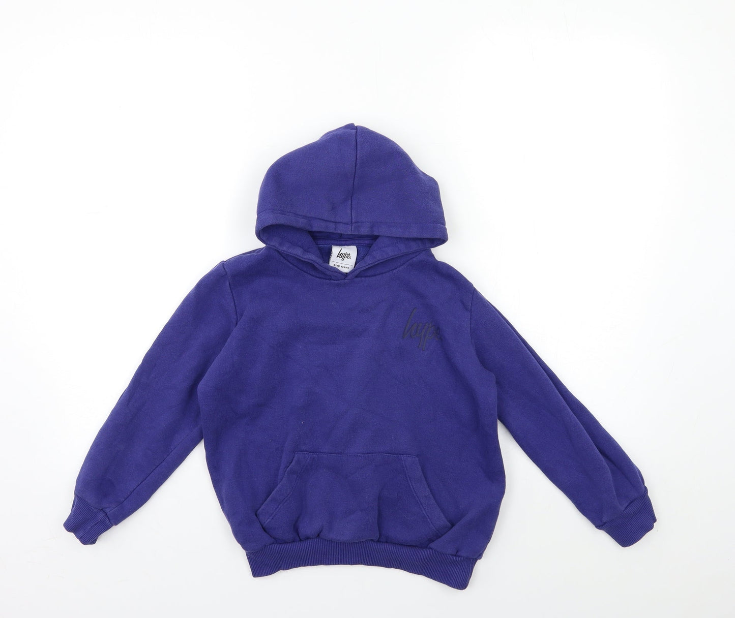 Hype Boys Blue   Pullover Hoodie Size 9 Years