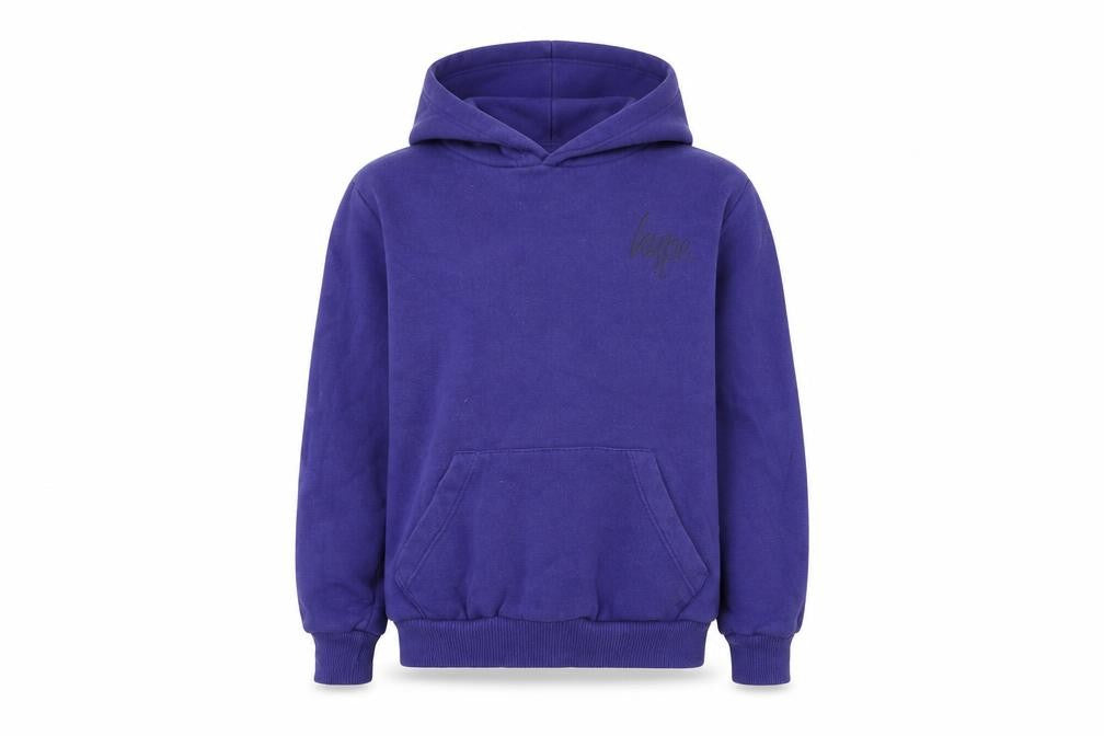 Hype Boys Blue   Pullover Hoodie Size 9 Years