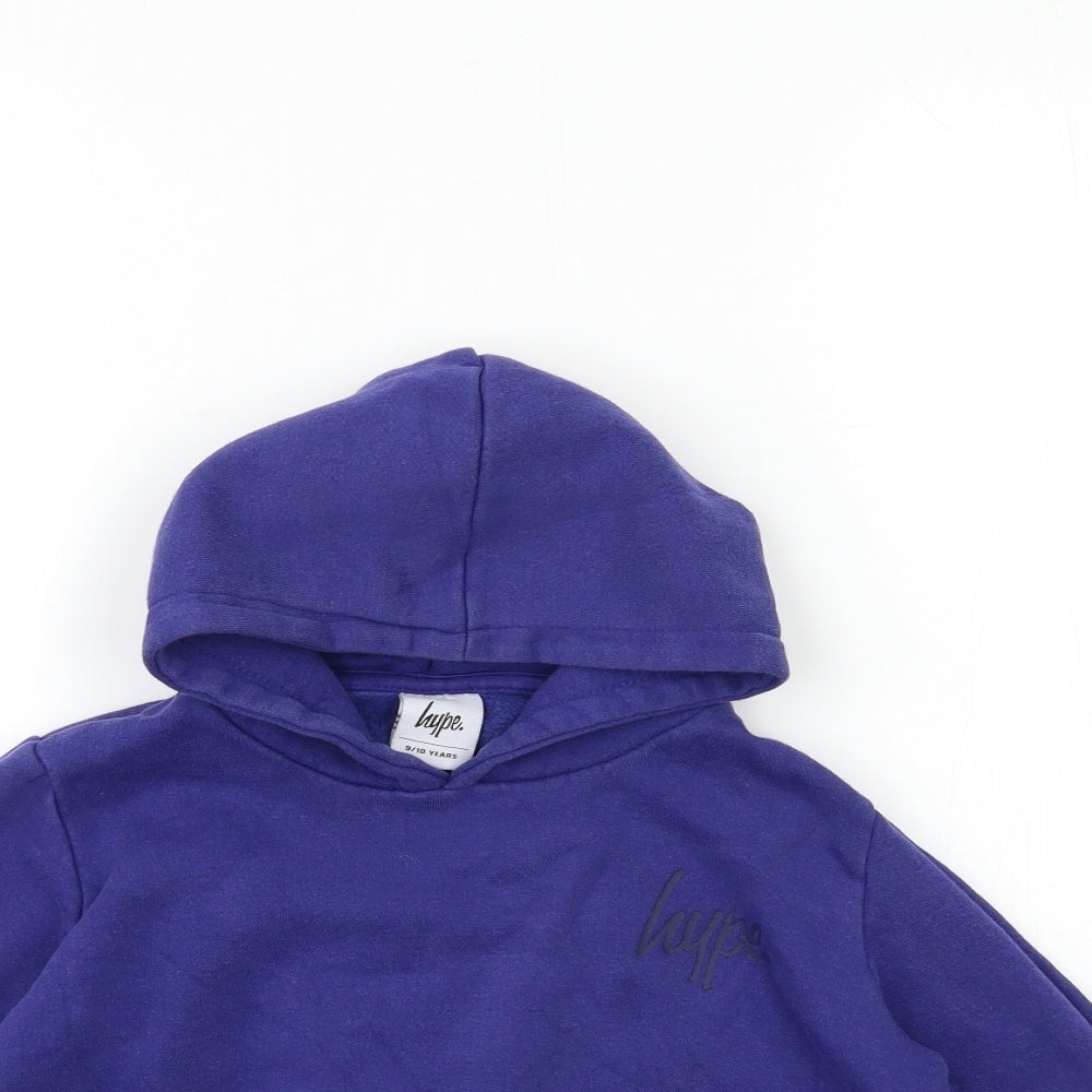 Hype Boys Blue   Pullover Hoodie Size 9 Years