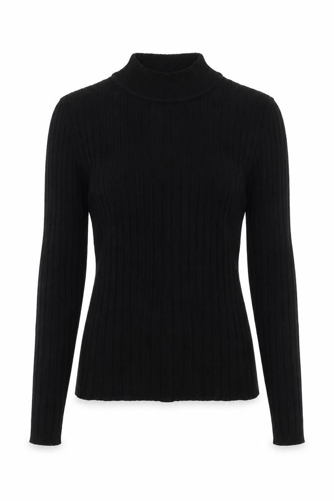 Primark Womens Black  Knit Pullover Jumper Size 6